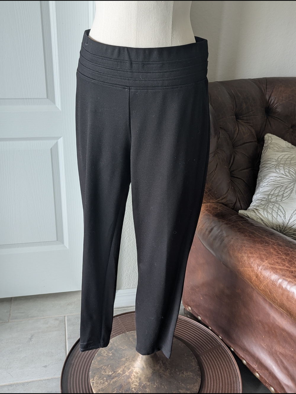 Black Women's Pull-On Pants